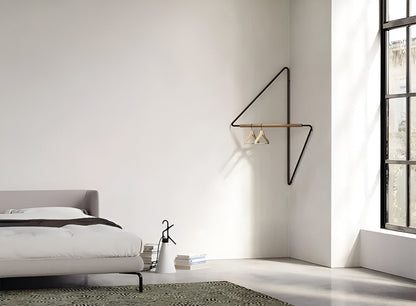 Triad Garderobenständer - Geometrische Mehrzweckgarderobe aus Metall