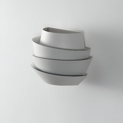 UniqGleam Wandlamp - Geometrische Wandlampe aus Metall - Dekorative Wandleuchten LED Innen