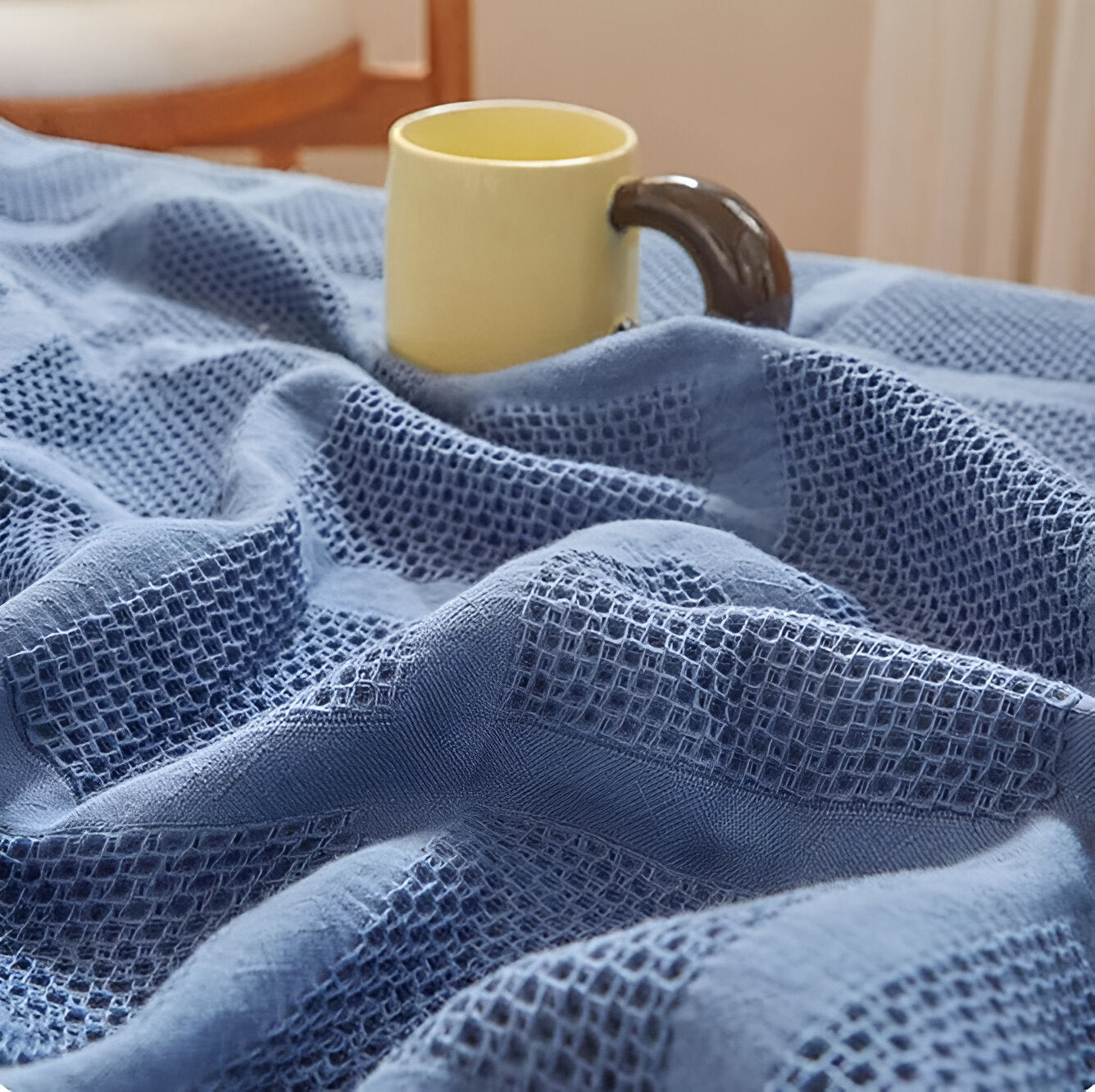Garduru – Baumwoll Waffel Decke