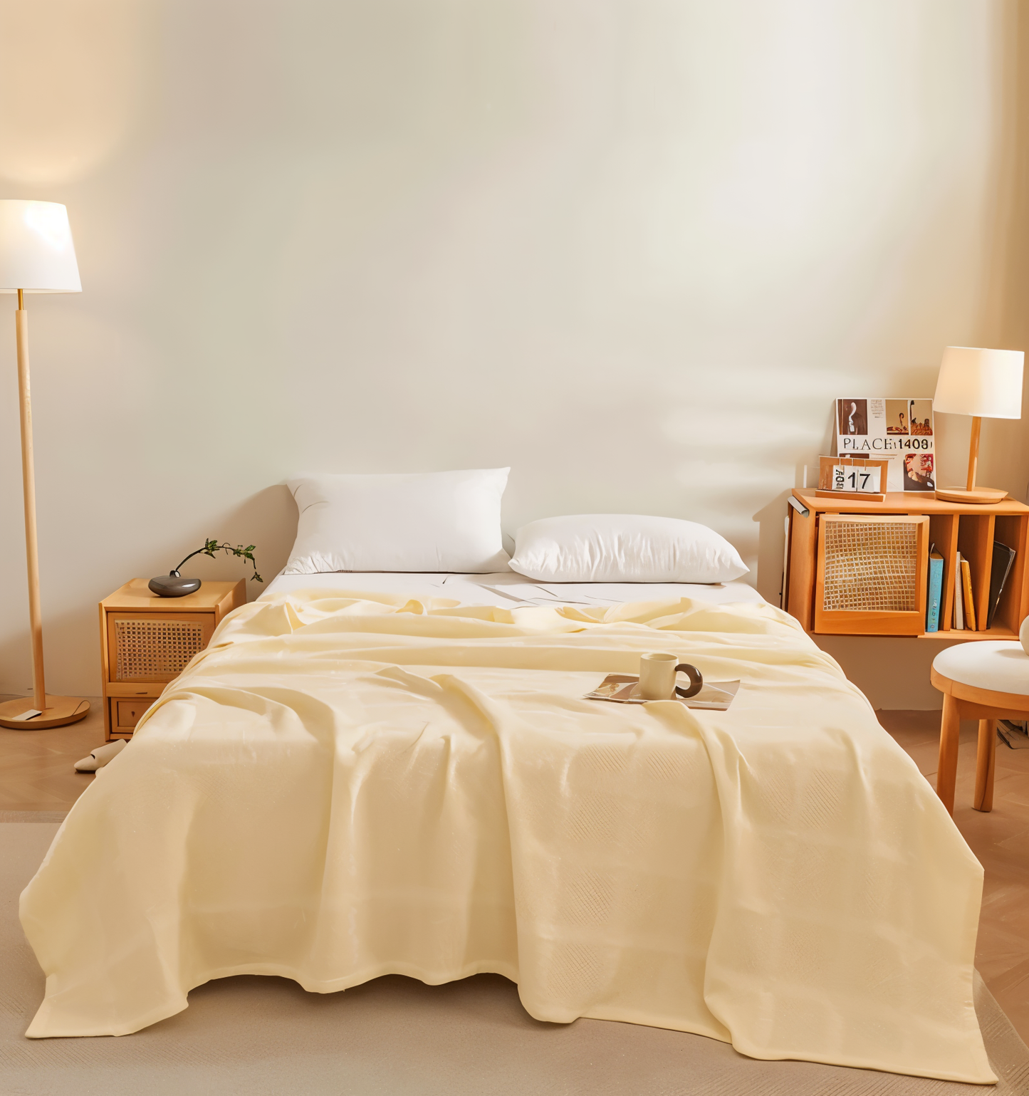 Garduru – Baumwoll Waffel Decke