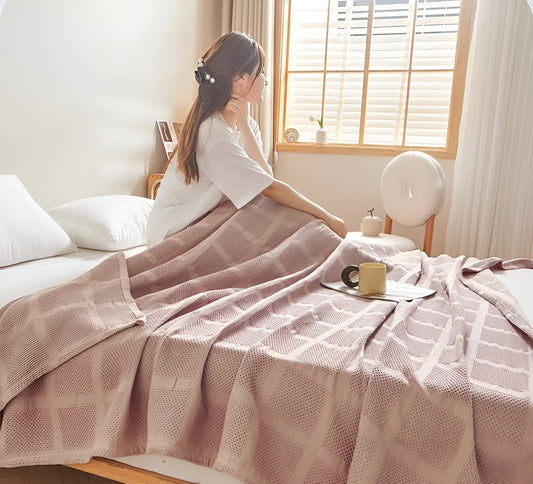 Garduru – Baumwoll Waffel Decke