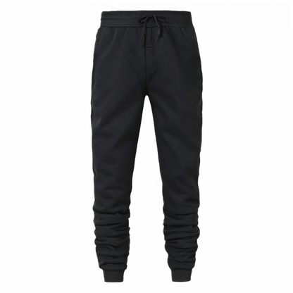 Wool Lined Fleece Legging - Herren Sweatpants mit Kordelzug und Taschen