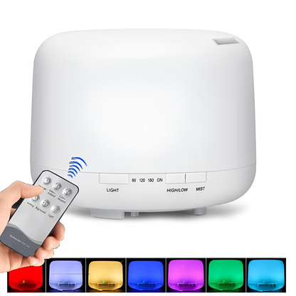 Buntfarbiger Aroma-Diffuser mit Bluetooth-Lautsprecher und Luftbefeuchter-Funktion