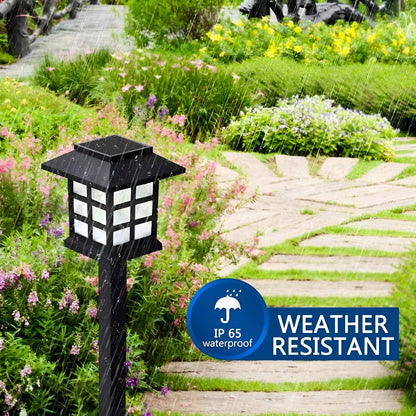 SolarPath Licht - 2/4/8 Stück Langlebige und Energieeffiziente Solarlampe für den Garten