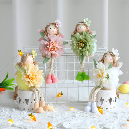 CharmiPixie - Skurriles Hängendes Fee Ornament für Osterdeko