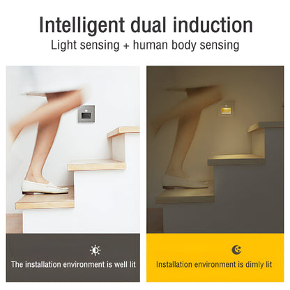 LumiStep Wandleuchte - Unterputz Bewegungssensor Treppe Wandbeleuchtung