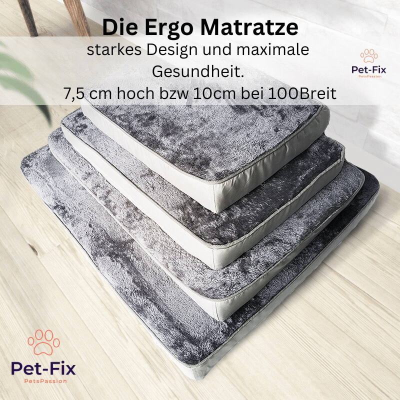 Garduru – Orthopädisches Memory Foam Hundekissen für erholsamen Schlaf