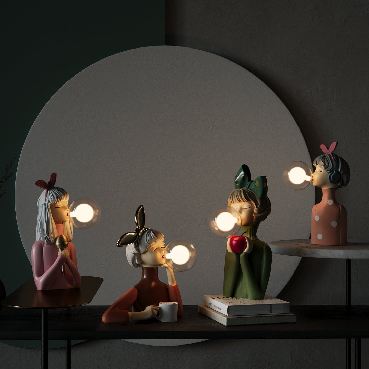 Garduru | Einzigartige und Gemütliche Tischlampe
