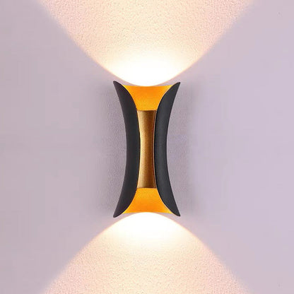 Außen LED-Wandlicht Aluminium wasserdicht