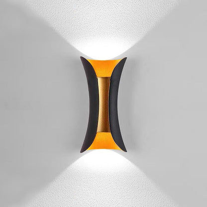 Außen LED-Wandlicht Aluminium wasserdicht