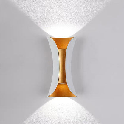 Außen LED-Wandlicht Aluminium wasserdicht