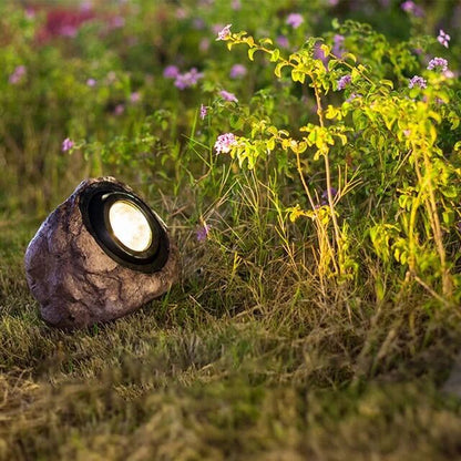 Outdoor Stehlampe mit natürlicher Ästhetik für Wohn- und Gartendekor