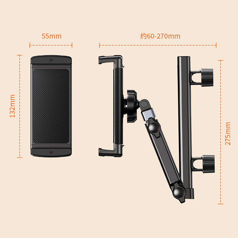 Luxora Tablet Halter für Autositz Kopfstütze - 360° Drehung