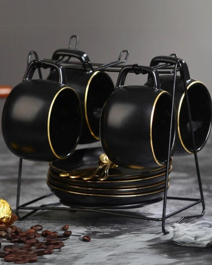 Zeitlose Eleganz – Luxuriöses Porzellan-Teeset mit Pariser Charme