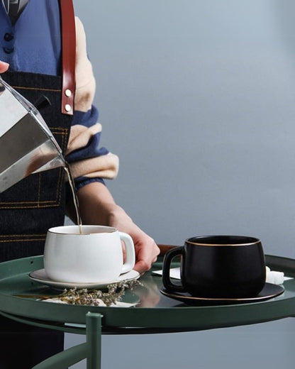 Zeitlose Eleganz – Luxuriöses Porzellan-Teeset mit Pariser Charme