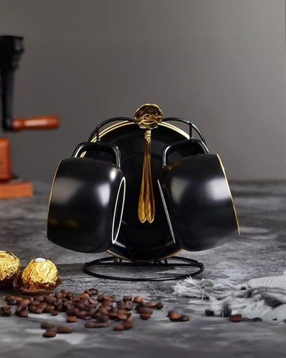 Zeitlose Eleganz – Luxuriöses Porzellan-Teeset mit Pariser Charme