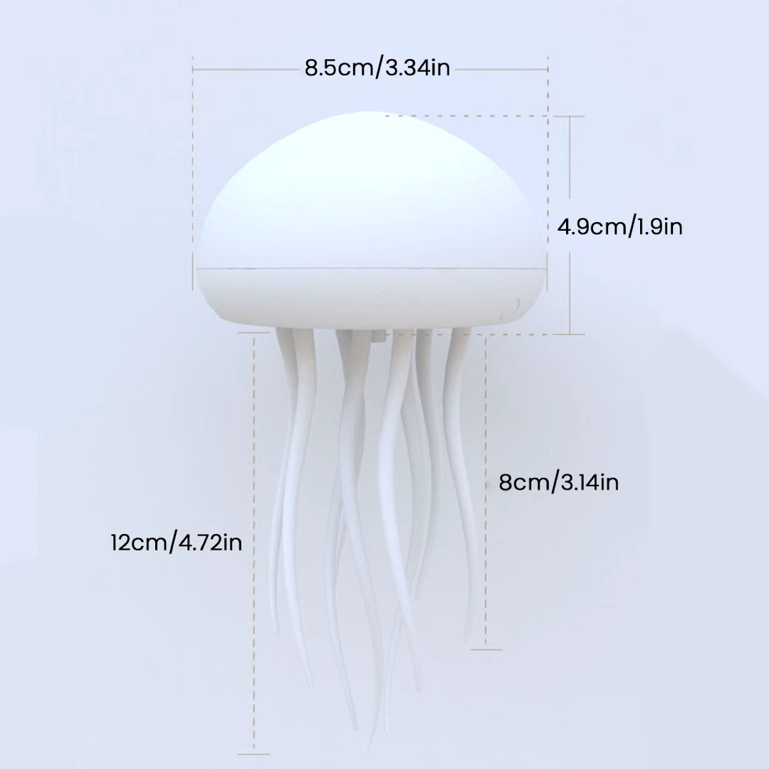 LED-Medusenlampe – Farbwechselnde RGB-Sprachgesteuerte Nachtlampe