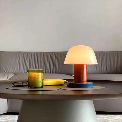 NatureGlow – Verspielte Tischlampe mit Pilzdesign