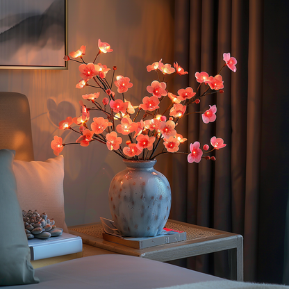 FairyGlow Olivenzweig – Magische LED Tischlampe