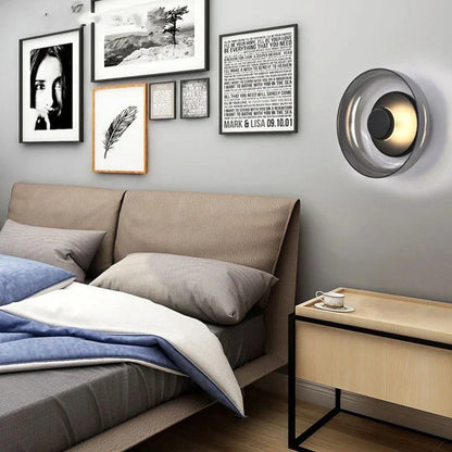 Wandlampe Nordic – modernes, minimalistisches Design aus Glas und Stein