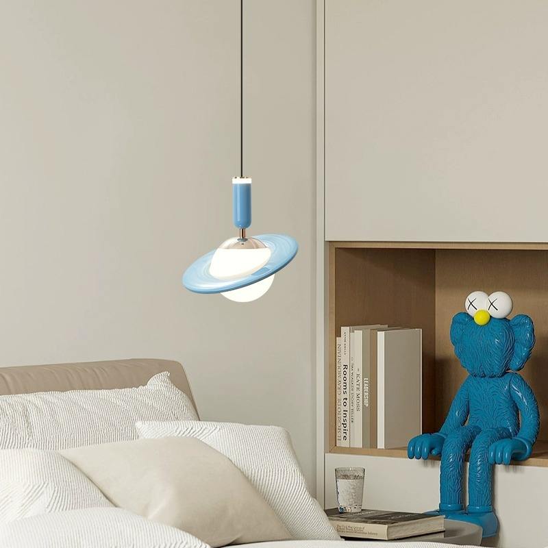 Suspension Saturn Design – Moderne LED-Lampe mit verstellbaren Ringen