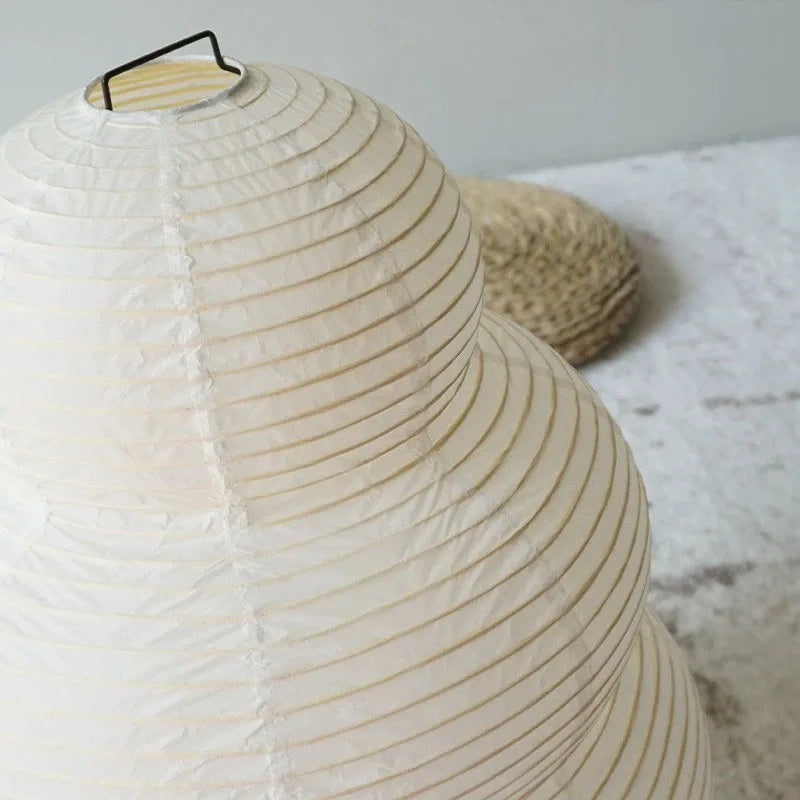 Japandi - Kimora Reispapier-Stehlampe