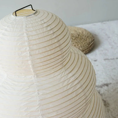 Japandi - Kimora Reispapier-Stehlampe