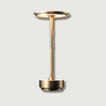 Kabellose Tischlampe – Dimmbar & Einstellbare Farbtemperatur – Gold