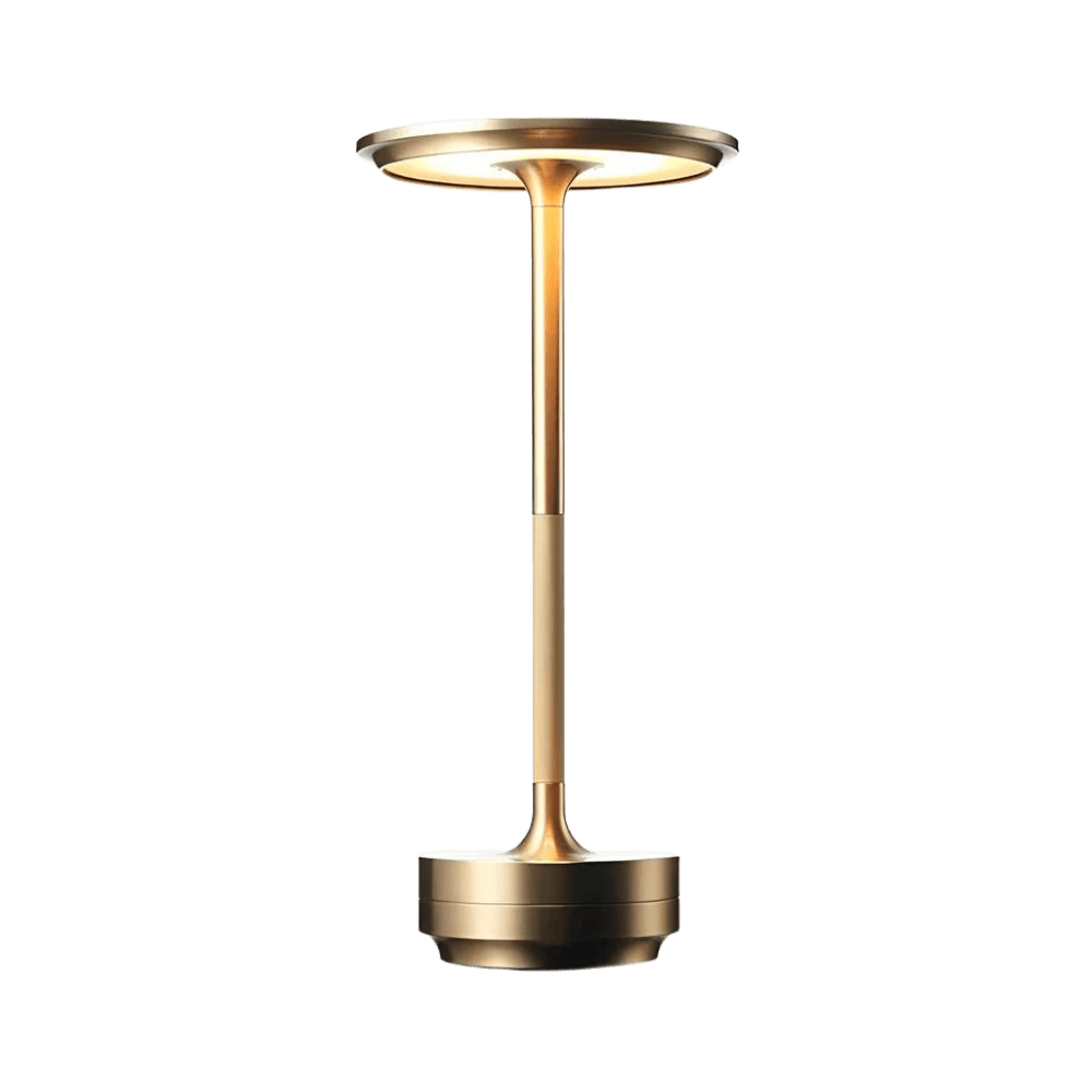 Kabellose Tischlampe – Dimmbar & Einstellbare Farbtemperatur – Gold