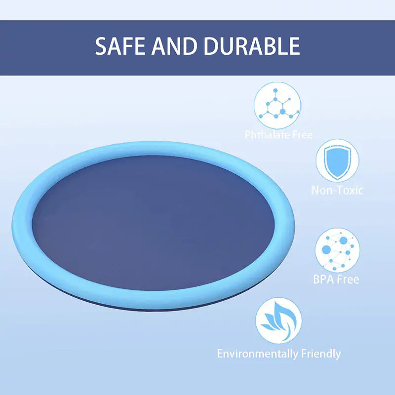 Spritz-Sprinkler Pad – Faltbar für Einfachen Transport – In Verschiedenen Größen