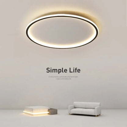 AuroraGlobe LED-Deckenlampe Skandinavisch - Rundes Design, Moderne und Funktionale Beleuchtung