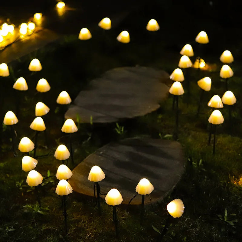 Garduru | Magische Pilz-Außenlampen für zauberhafte Gartenbeleuchtung