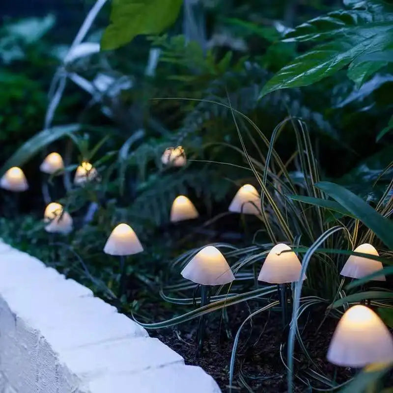 Garduru | Magische Pilz-Außenlampen für zauberhafte Gartenbeleuchtung