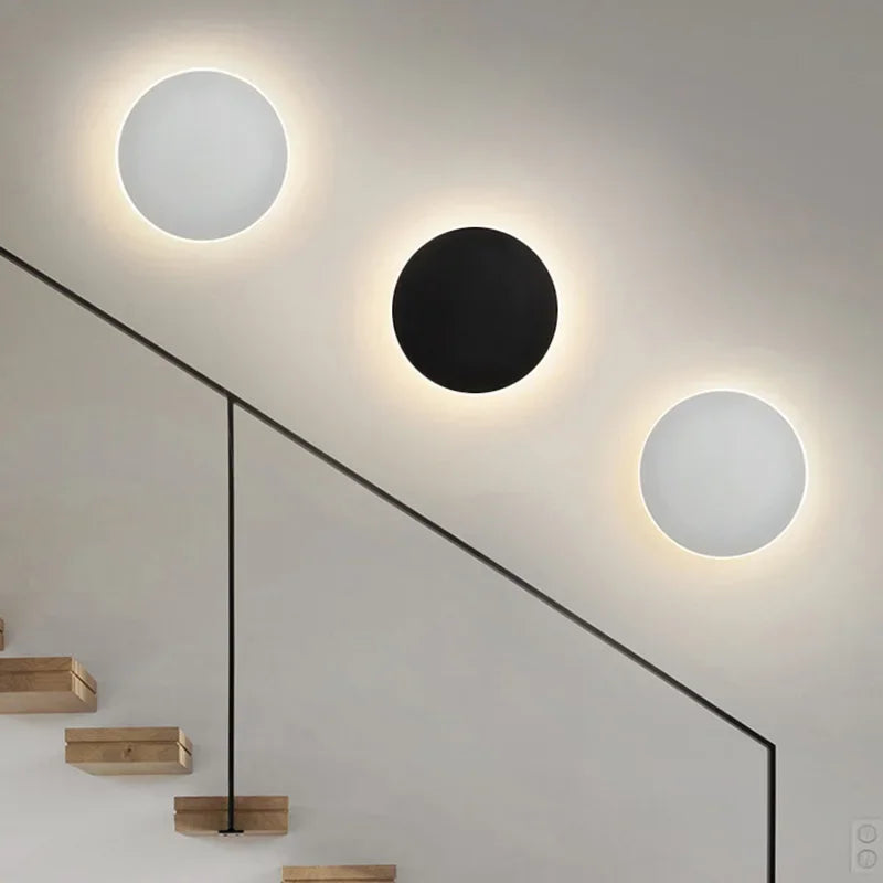 Moderne Wandleuchte für drinnen | GlowSphere