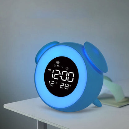 LED Wecker in Tierform – Farbwechsel Nachttischlampe & Musik – Blau