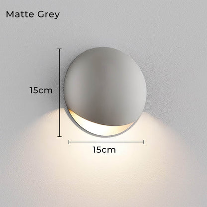 Pebblux – Minimalistische Wandleuchte mit natürlicher Eleganz