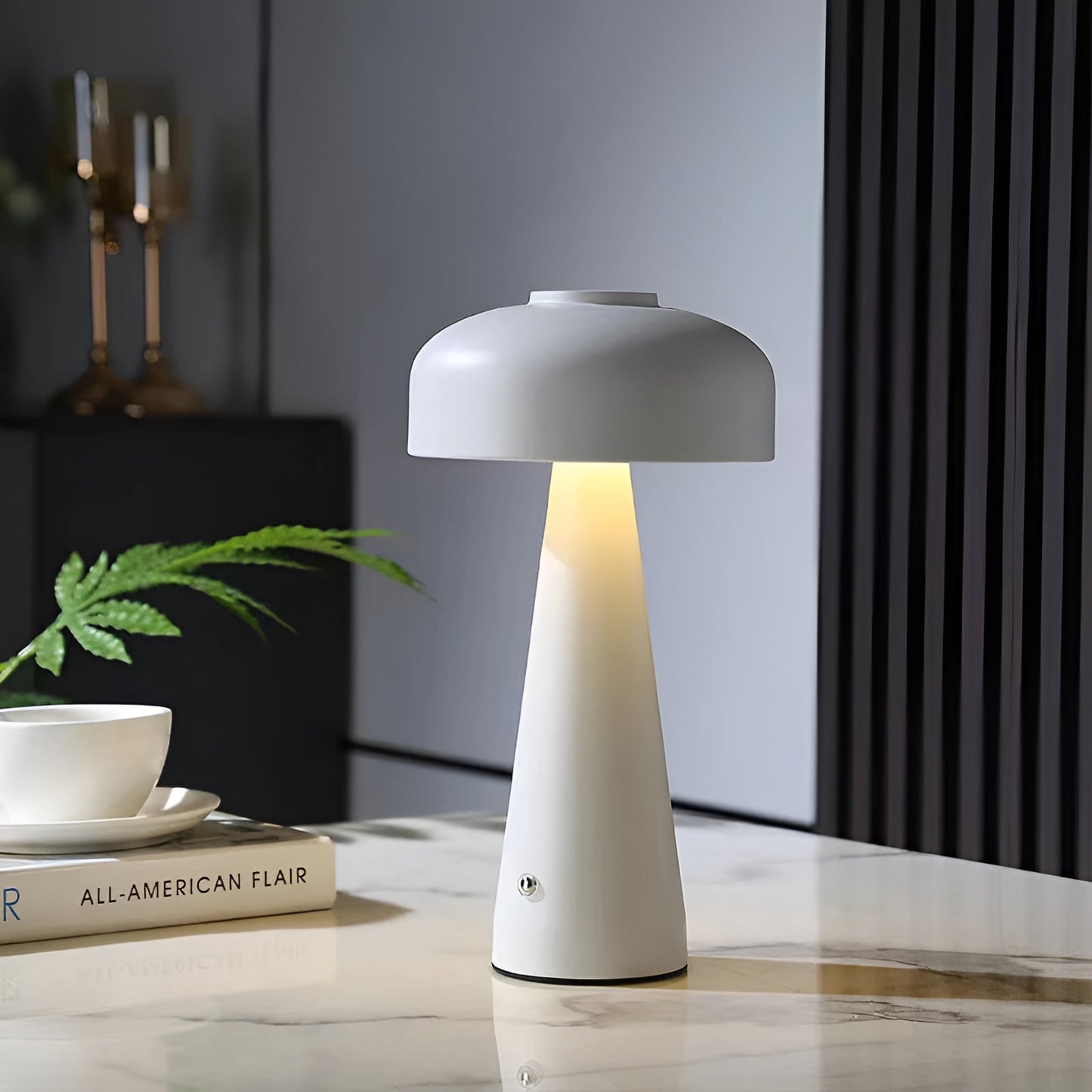 NordicaGlow – Drahtlose LED-Tischlampe mit moderner Eleganz