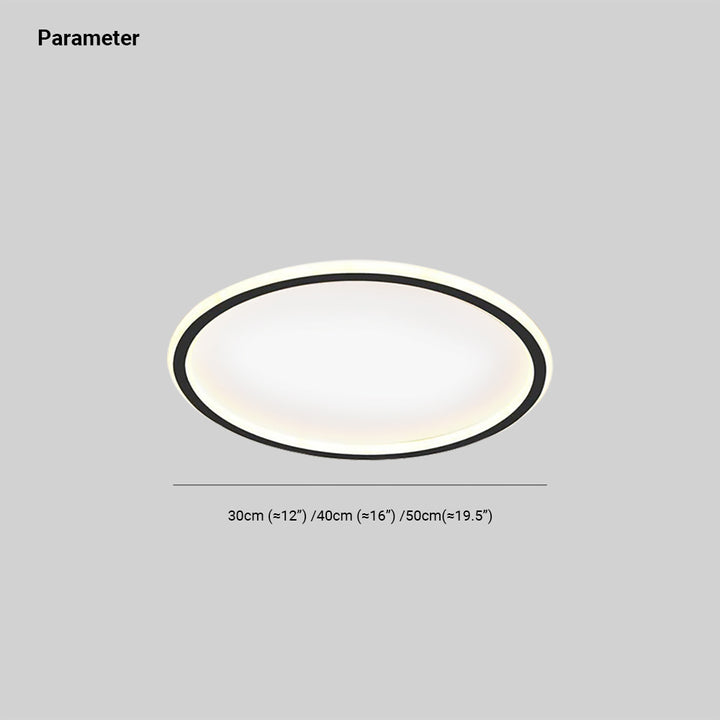 Deckenleuchte mit LED Modern Runddesign