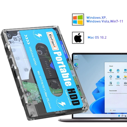 Retro-Spielekassette - 110.000+ vorinstallierte klassische Spiele