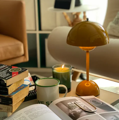 Garduru Pilzförmige LED Nachttischlampe – Einzigartiges Design, Mehrfarbig