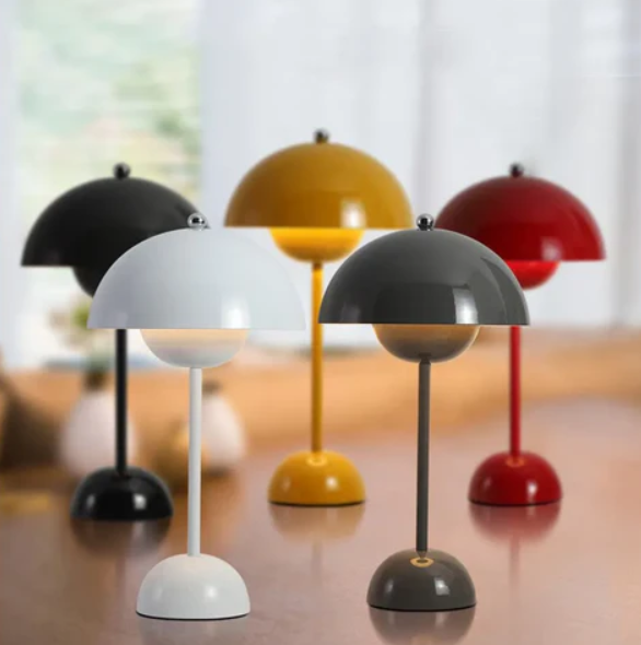 Garduru Pilzförmige LED Nachttischlampe – Einzigartiges Design, Mehrfarbig