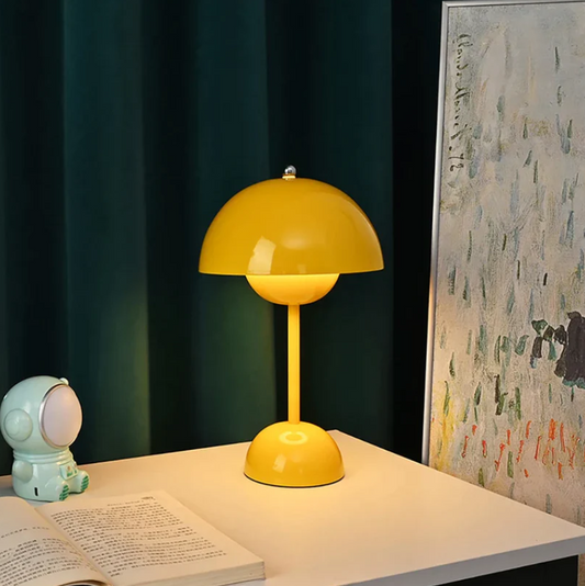 Garduru Pilzförmige LED Nachttischlampe – Einzigartiges Design, Mehrfarbig