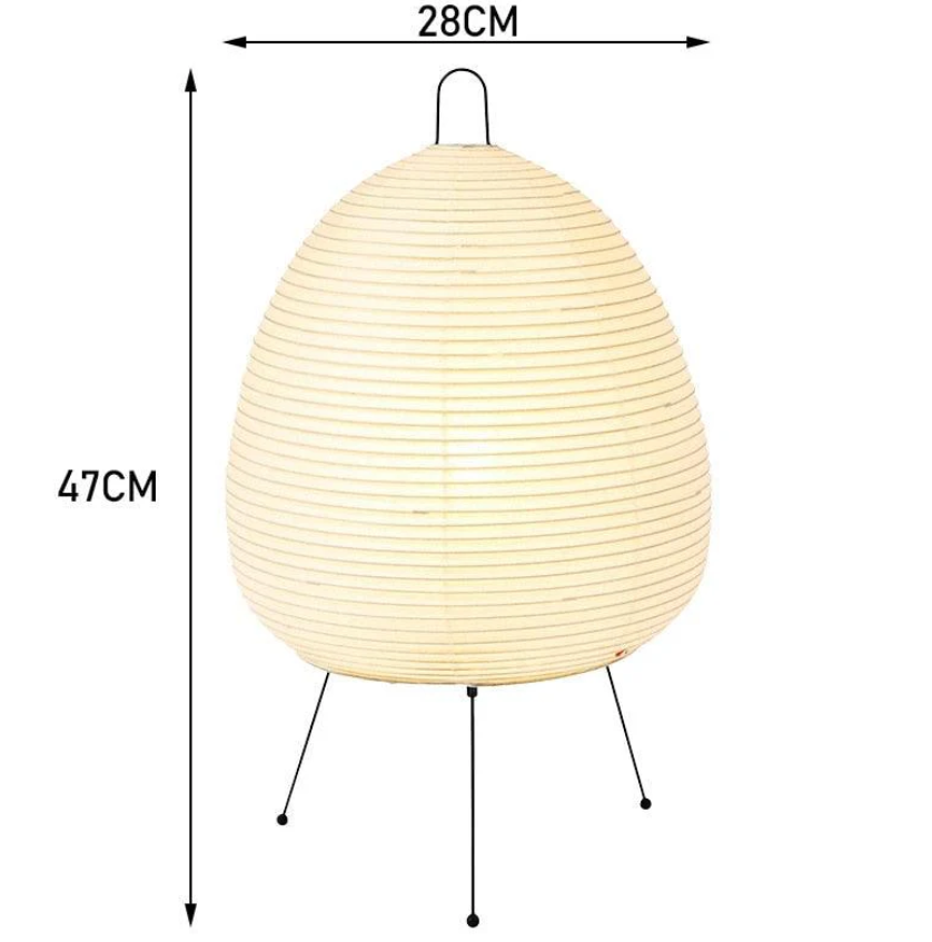 Garduru Papier Japanischer Stil Lampe – Minimalistische Eleganz und Beruhigendes Licht
