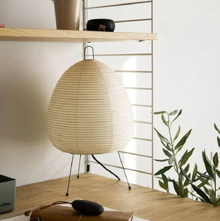 Garduru Papier Japanischer Stil Lampe – Minimalistische Eleganz und Beruhigendes Licht