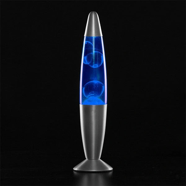 Royaleva LED Lava Lampe - Beruhigende Retro-Stimmungslicht in Blau, Grün oder Rot für die Heimdekoration