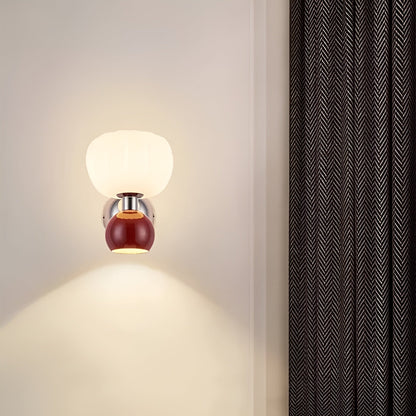 Garduru Light – Moderne Kürbis-Stil LED-Wandleuchte