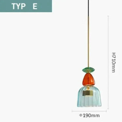 UrbanSimplicity – Pendelleuchten mit Farbglas