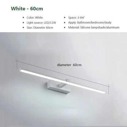 Luminova LED Spiegellicht - Badezimmer Wandleuchte wasserdicht