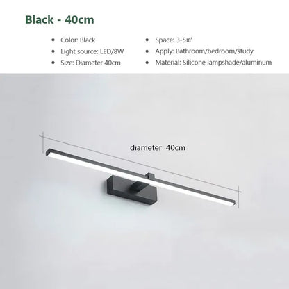 Luminova LED Spiegellicht - Badezimmer Wandleuchte wasserdicht