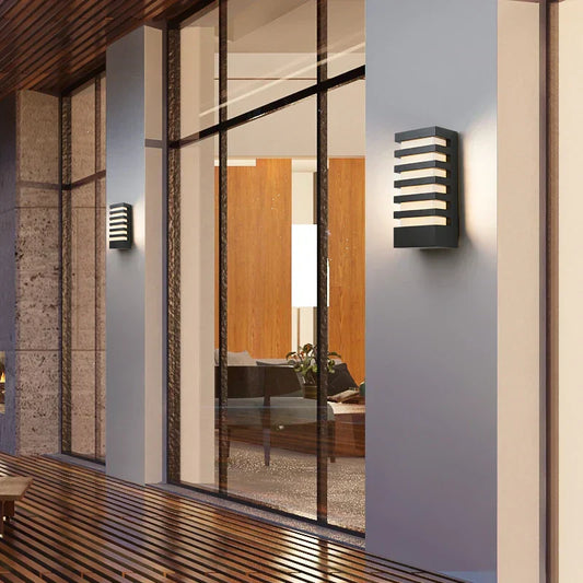 Garduru Aluminium-Wandlampe für drinnen & draußen